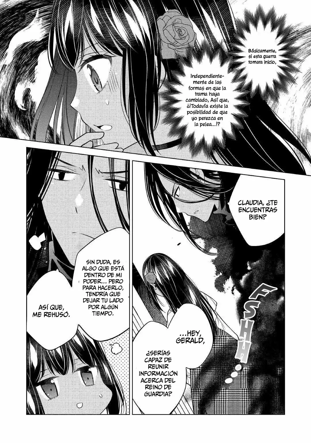 ¡¡NO SOY UNA VILLANA!! ¡SOLO PORQUE PUEDA CONTROLAR LA OSCURIDAD, NO SIGNIFICA QUE SEA UNA MALA PERSONA! - Capítulo 8 - Página 34 - LectorTMOo