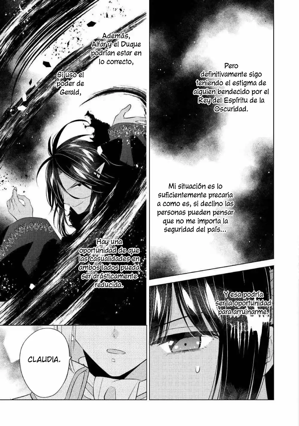 ¡¡NO SOY UNA VILLANA!! ¡SOLO PORQUE PUEDA CONTROLAR LA OSCURIDAD, NO SIGNIFICA QUE SEA UNA MALA PERSONA! - Capítulo 9 - Página 27 - LectorTMOo
