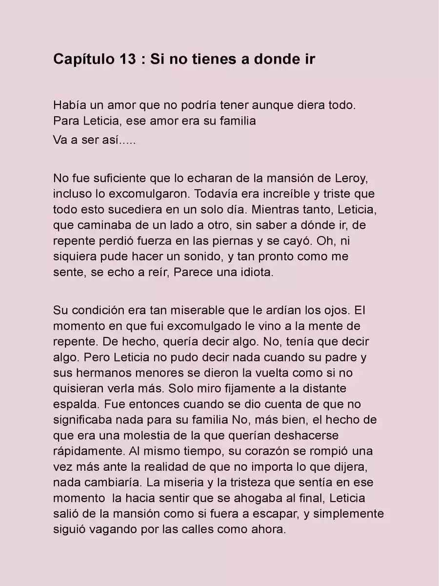 No Volveré Con La Familia Que Me Abandono (Novela) - Capítulo 13 - Página 3 - LectorTMOo