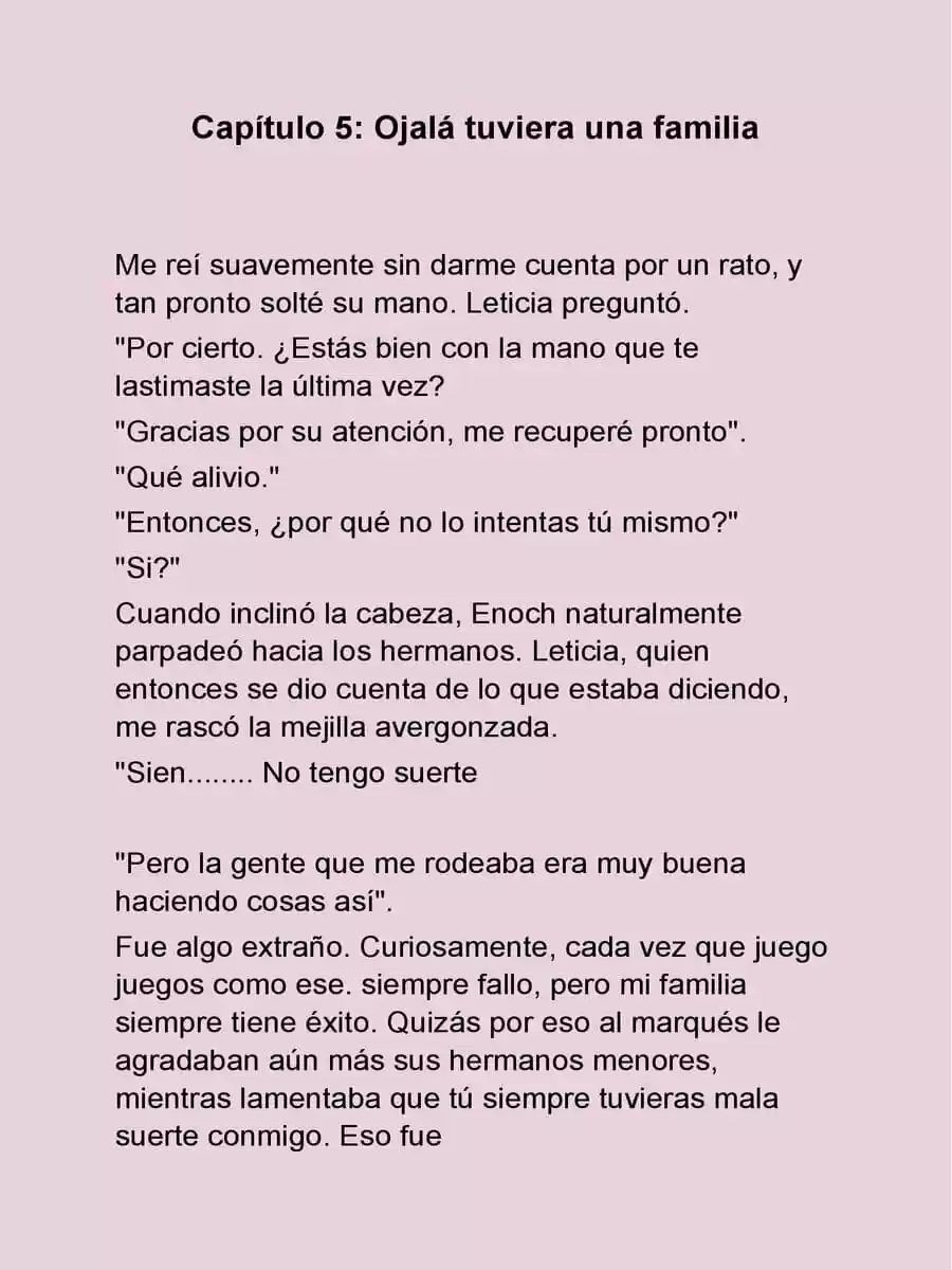 No Volveré Con La Familia Que Me Abandono (Novela) - Capítulo 5 - Página 3 - LectorTMOo