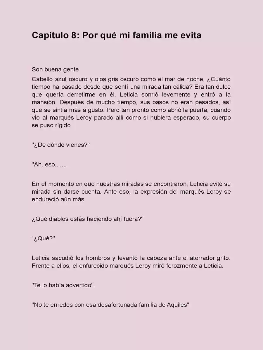 No Volveré Con La Familia Que Me Abandono (Novela) - Capítulo 8 - Página 3 - LectorTMOo