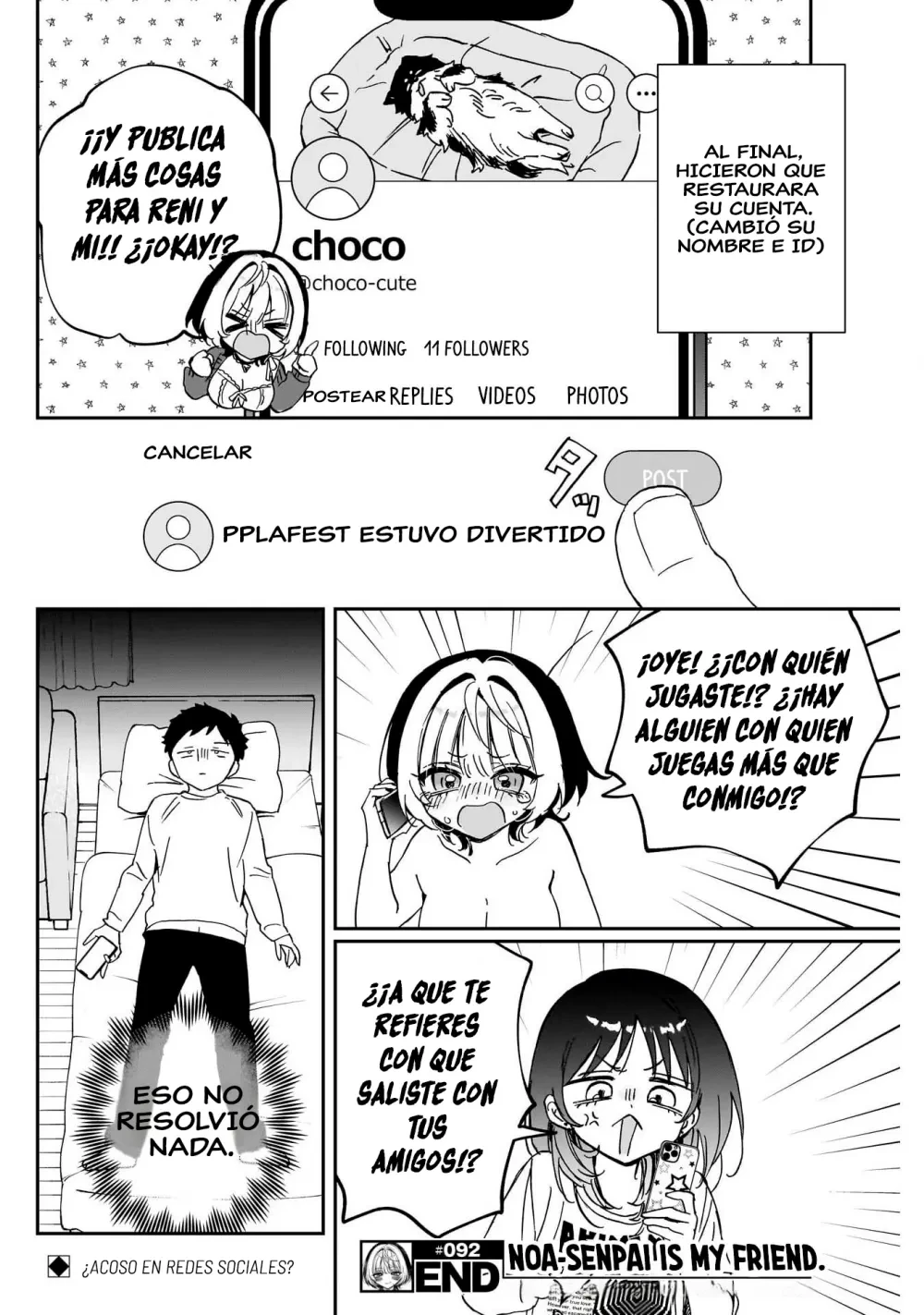 Noa-senpai Wa Tomodachi - Capítulo 92 - Página 19 - LectorTMOo