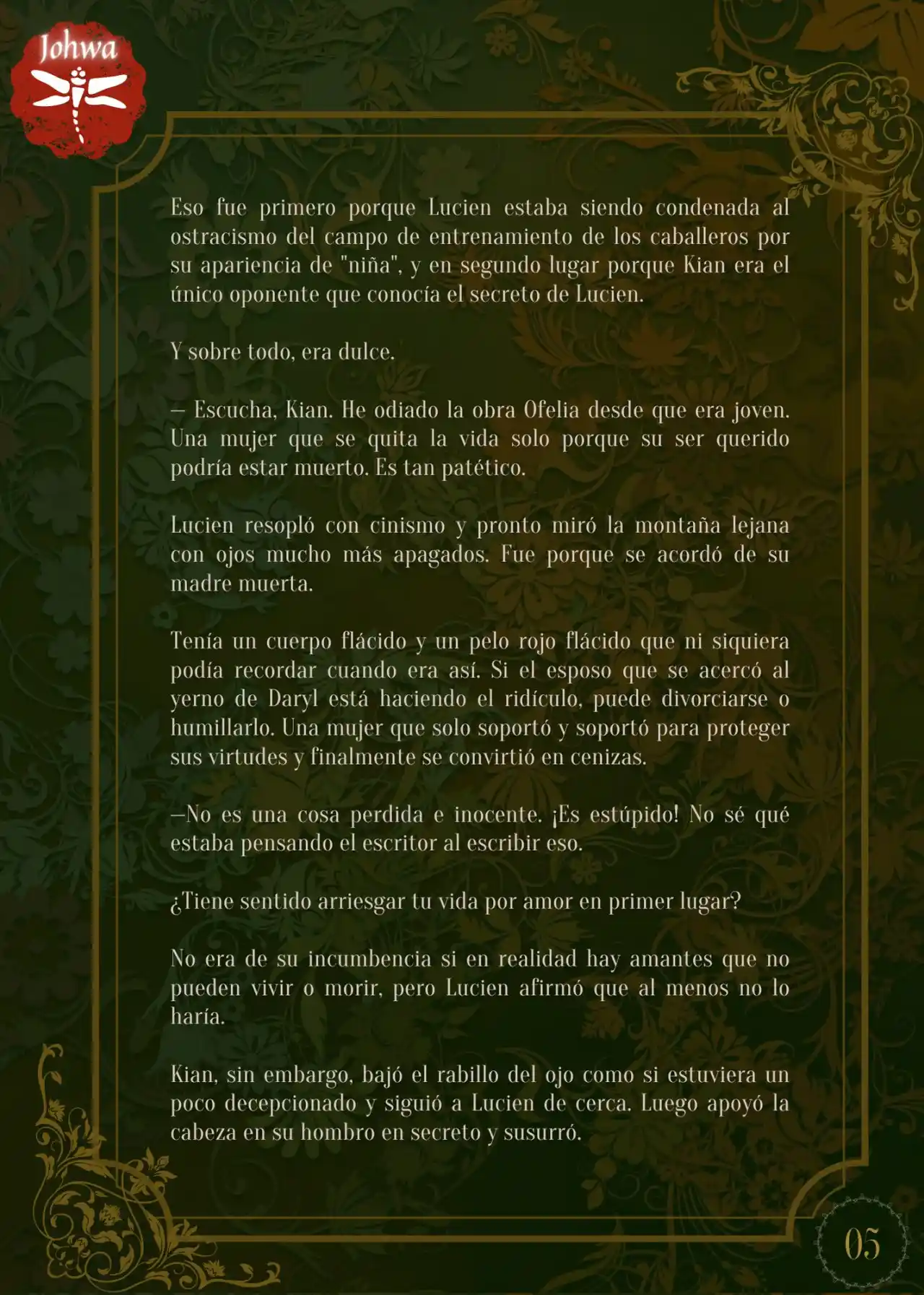 Noche Sin Rostro (Novela) - Capítulo 1 - Página 4 - LectorTMOo
