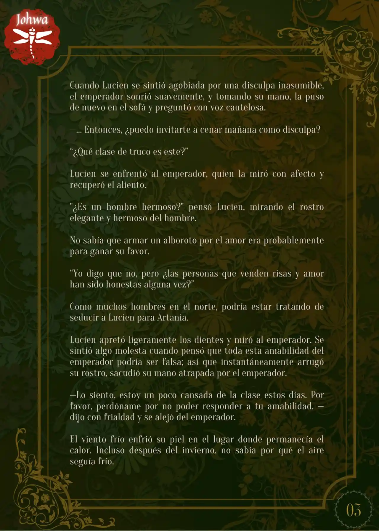 Noche Sin Rostro (Novela) - Capítulo 10 - Página 5 - LectorTMOo