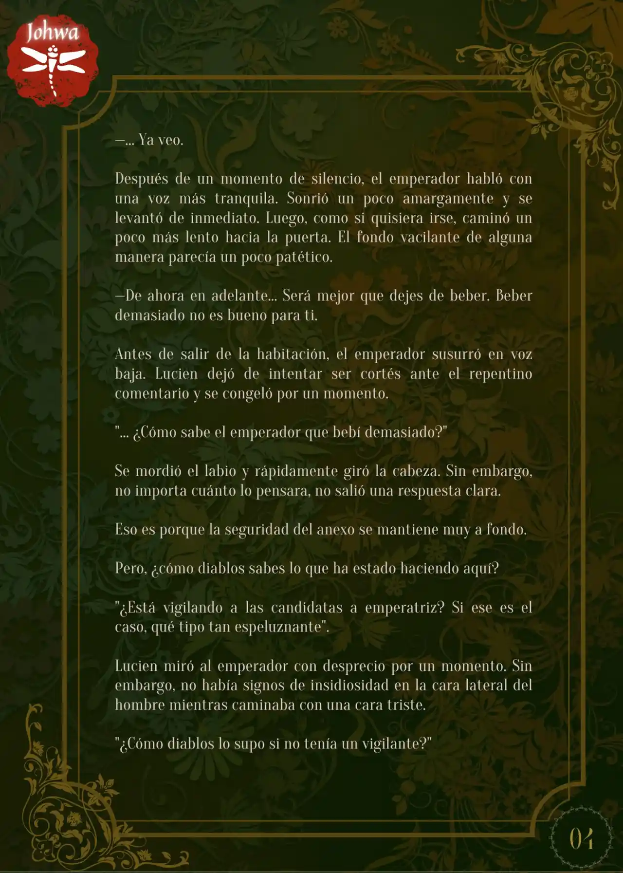Noche Sin Rostro (Novela) - Capítulo 10 - Página 6 - LectorTMOo