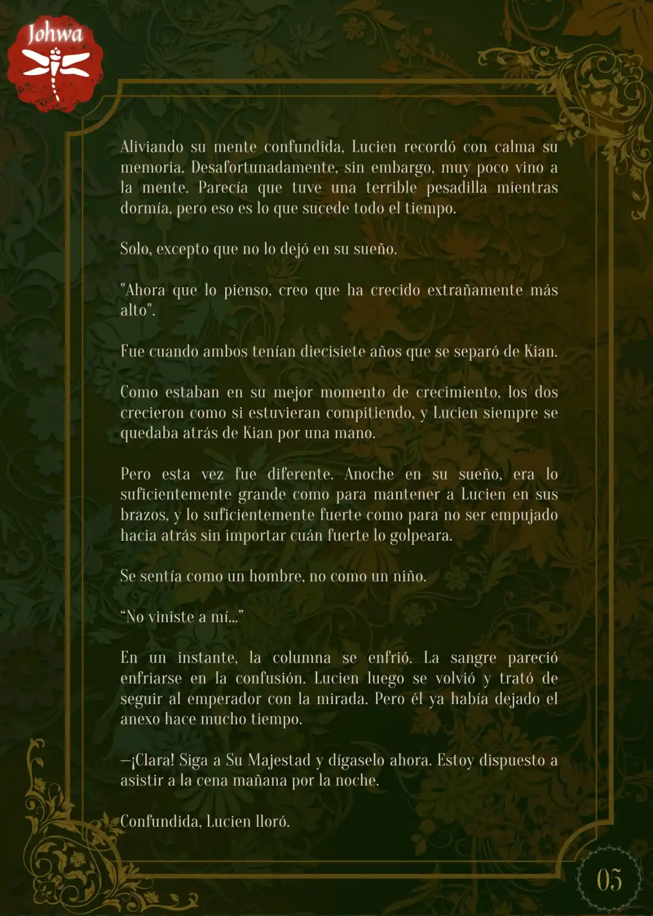 Noche Sin Rostro (Novela) - Capítulo 10 - Página 7 - LectorTMOo