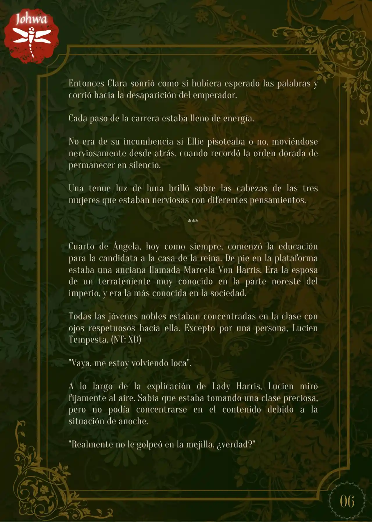 Noche Sin Rostro (Novela) - Capítulo 10 - Página 8 - LectorTMOo