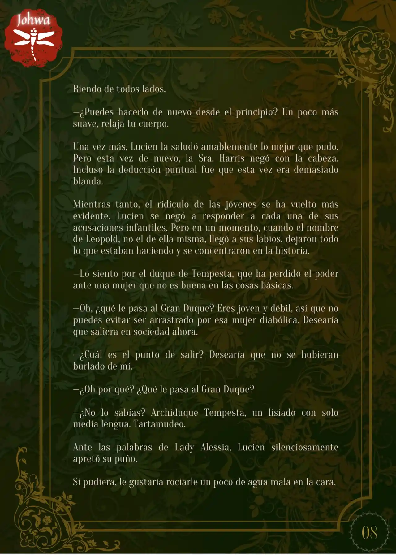 Noche Sin Rostro (Novela) - Capítulo 10 - Página 10 - LectorTMOo