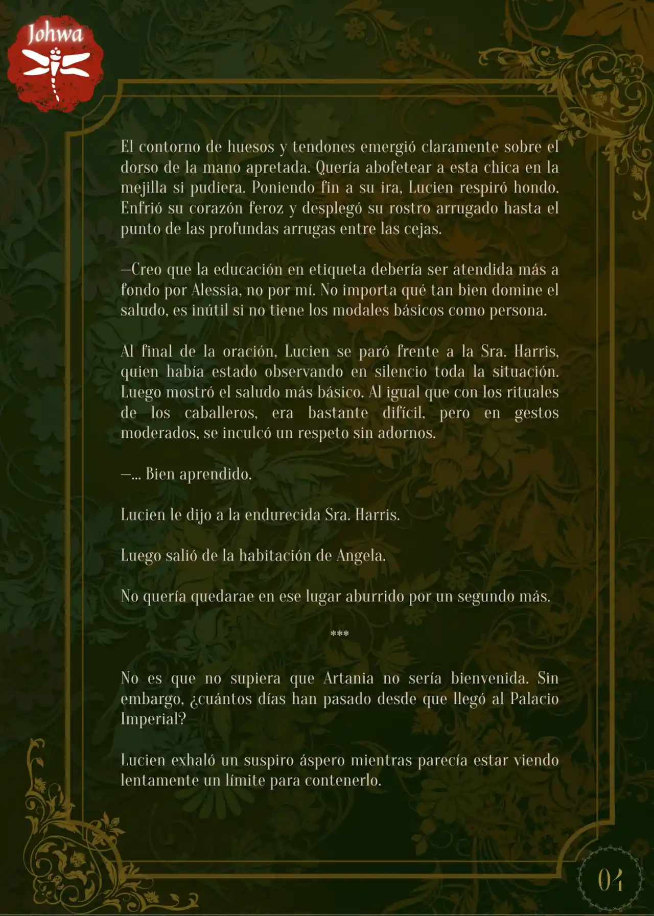 Noche Sin Rostro (Novela) - Capítulo 11 - Página 6 - LectorTMOo