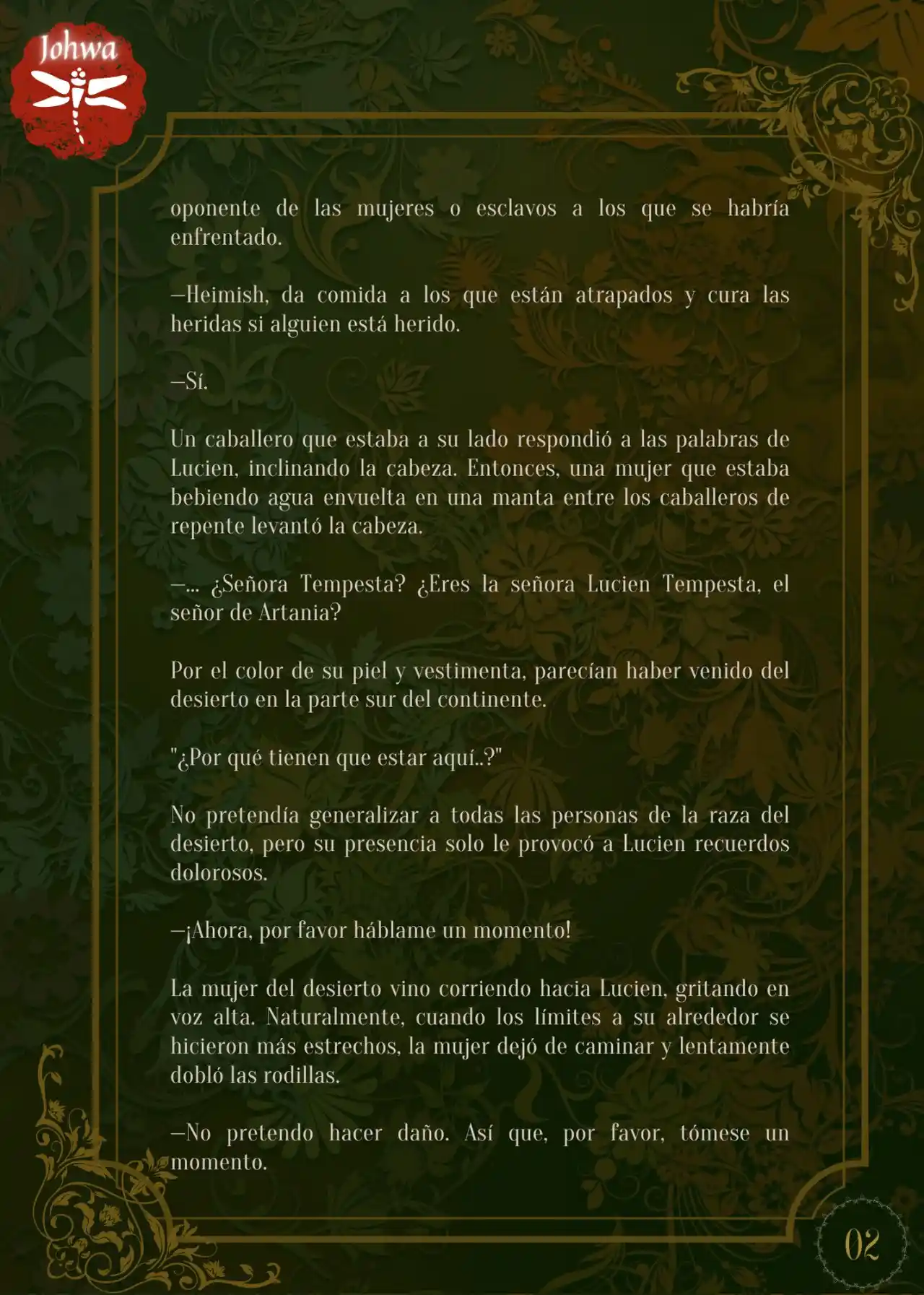 Noche Sin Rostro (Novela) - Capítulo 3 - Página 4 - LectorTMOo