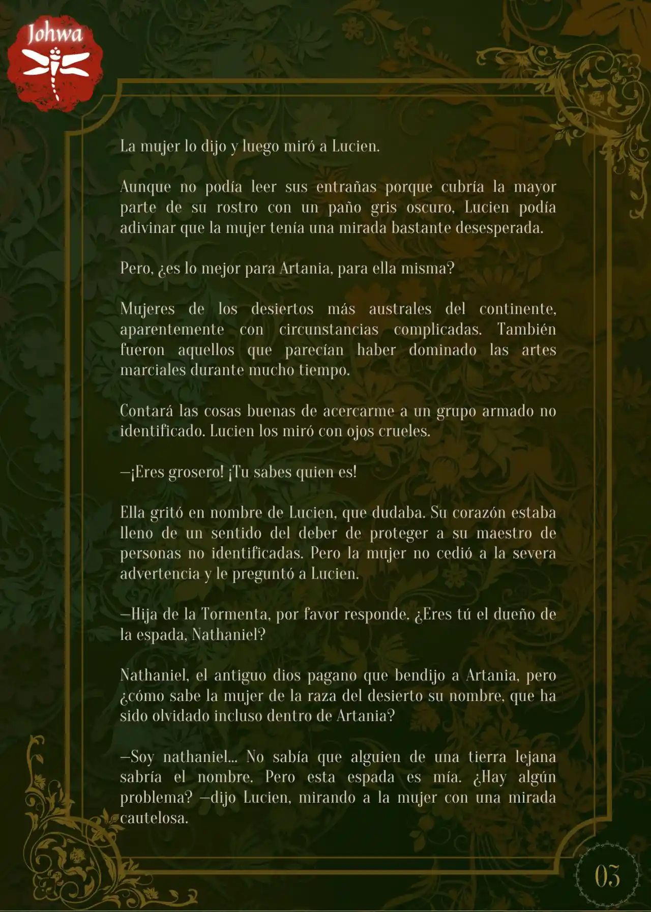 Noche Sin Rostro (Novela) - Capítulo 3 - Página 5 - LectorTMOo