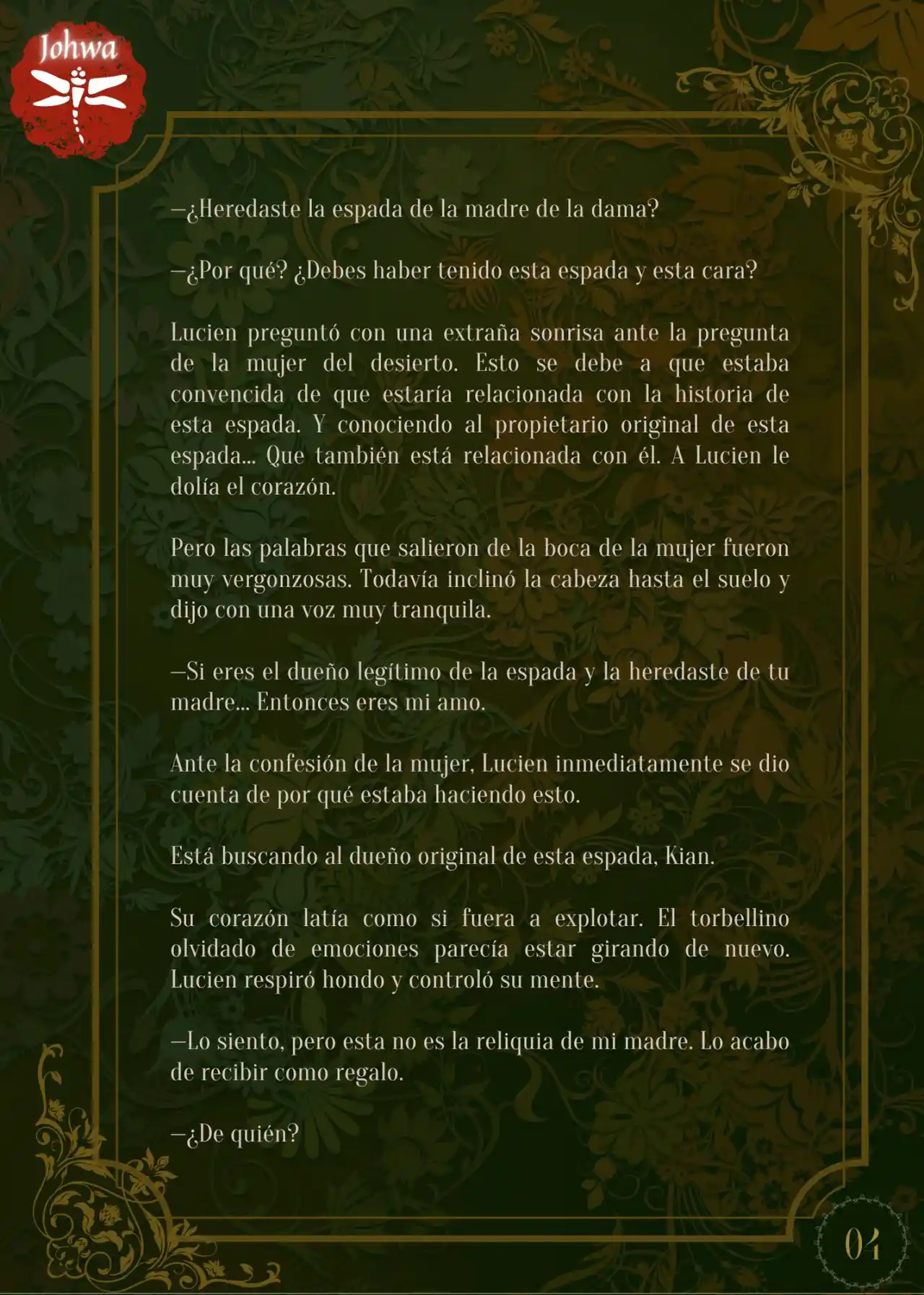 Noche Sin Rostro (Novela) - Capítulo 3 - Página 6 - LectorTMOo