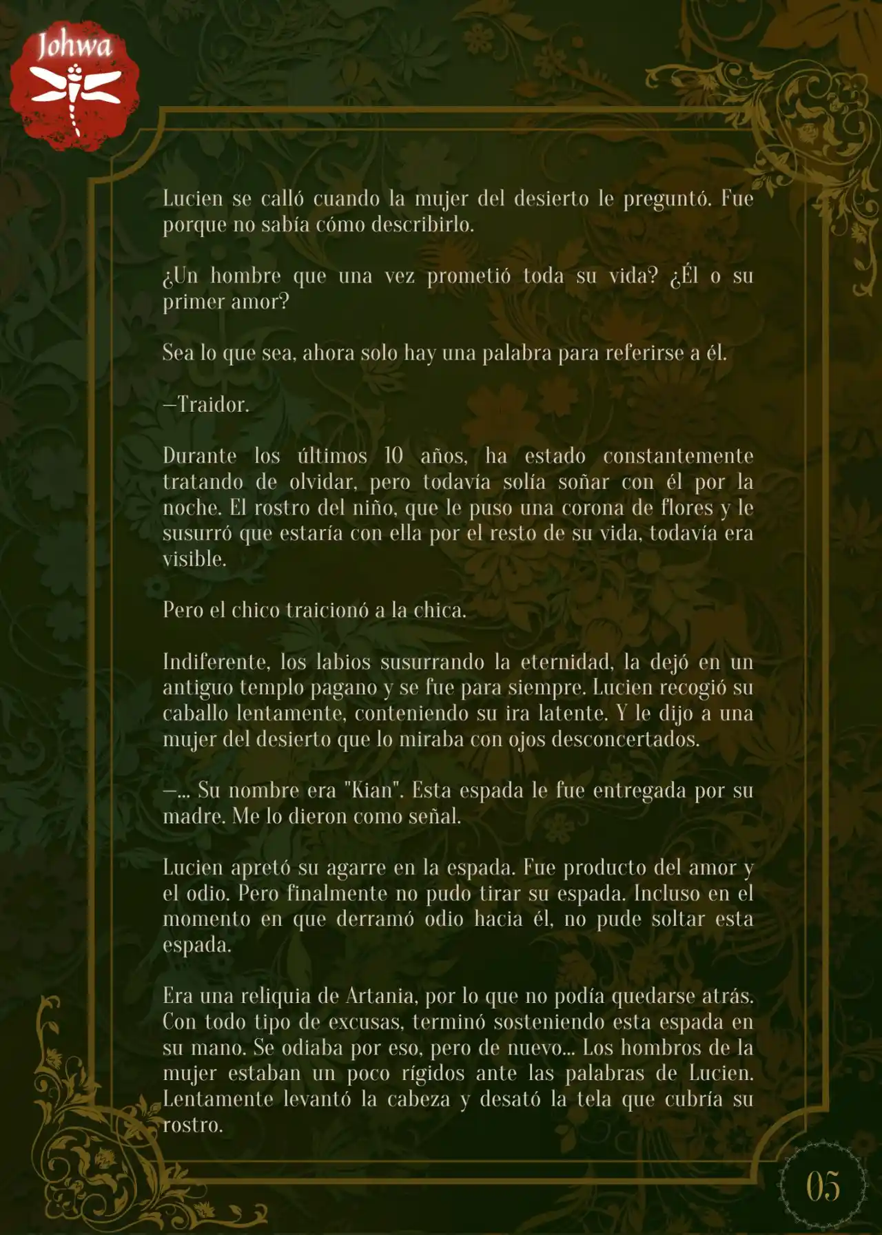 Noche Sin Rostro (Novela) - Capítulo 3 - Página 7 - LectorTMOo