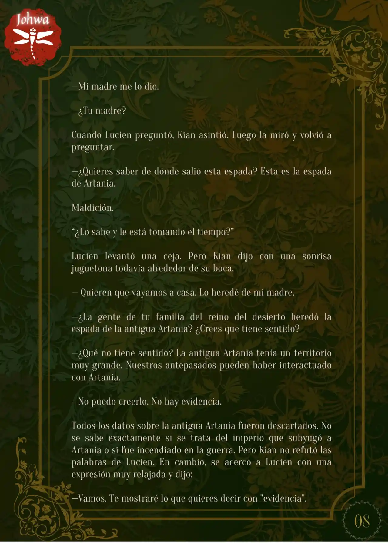 Noche Sin Rostro (Novela) - Capítulo 3 - Página 10 - LectorTMOo