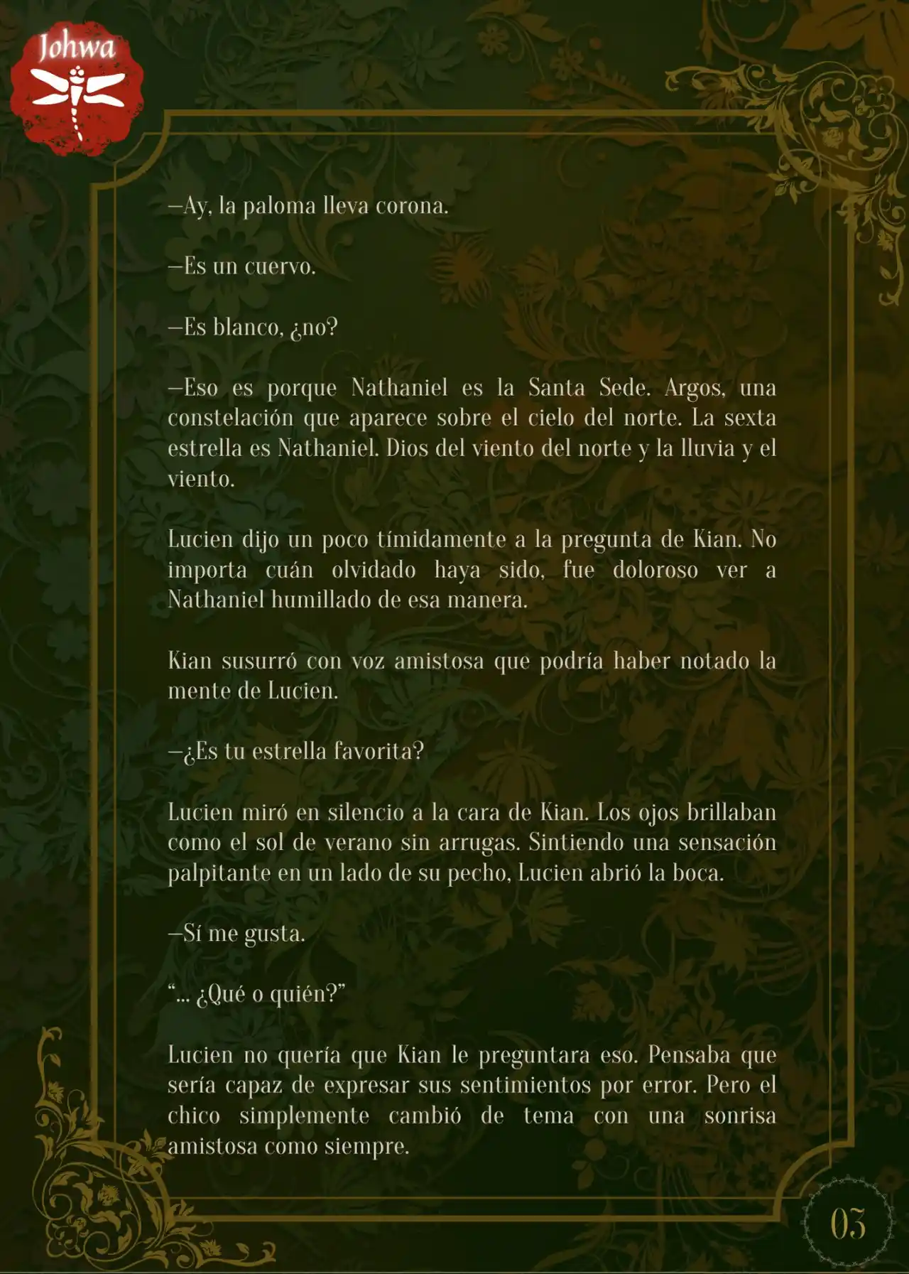 Noche Sin Rostro (Novela) - Capítulo 4 - Página 5 - LectorTMOo