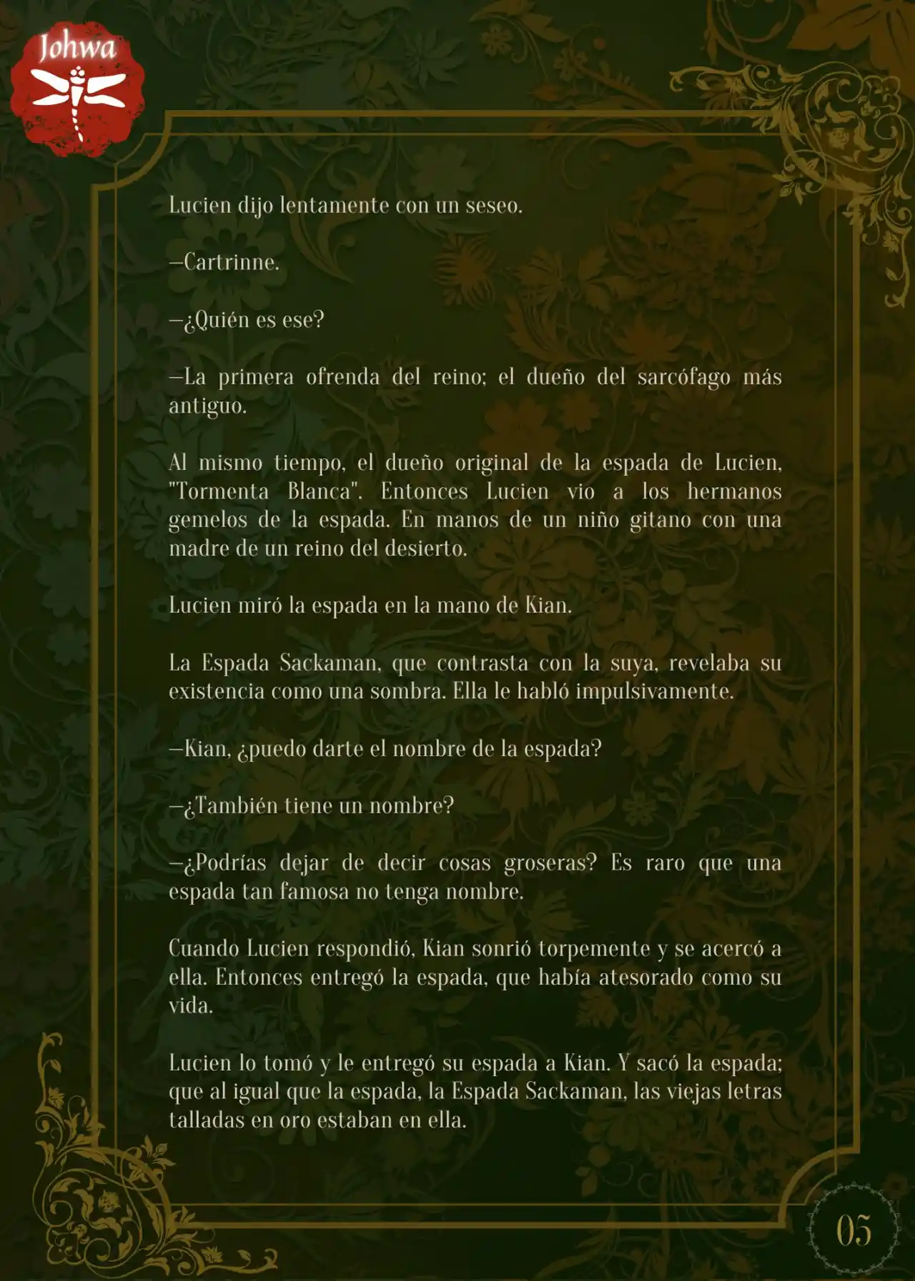 Noche Sin Rostro (Novela) - Capítulo 4 - Página 7 - LectorTMOo