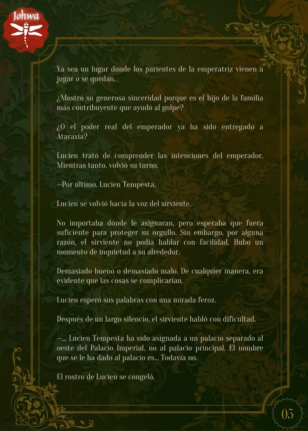 Noche Sin Rostro (Novela) - Capítulo 5 - Página 7 - LectorTMOo