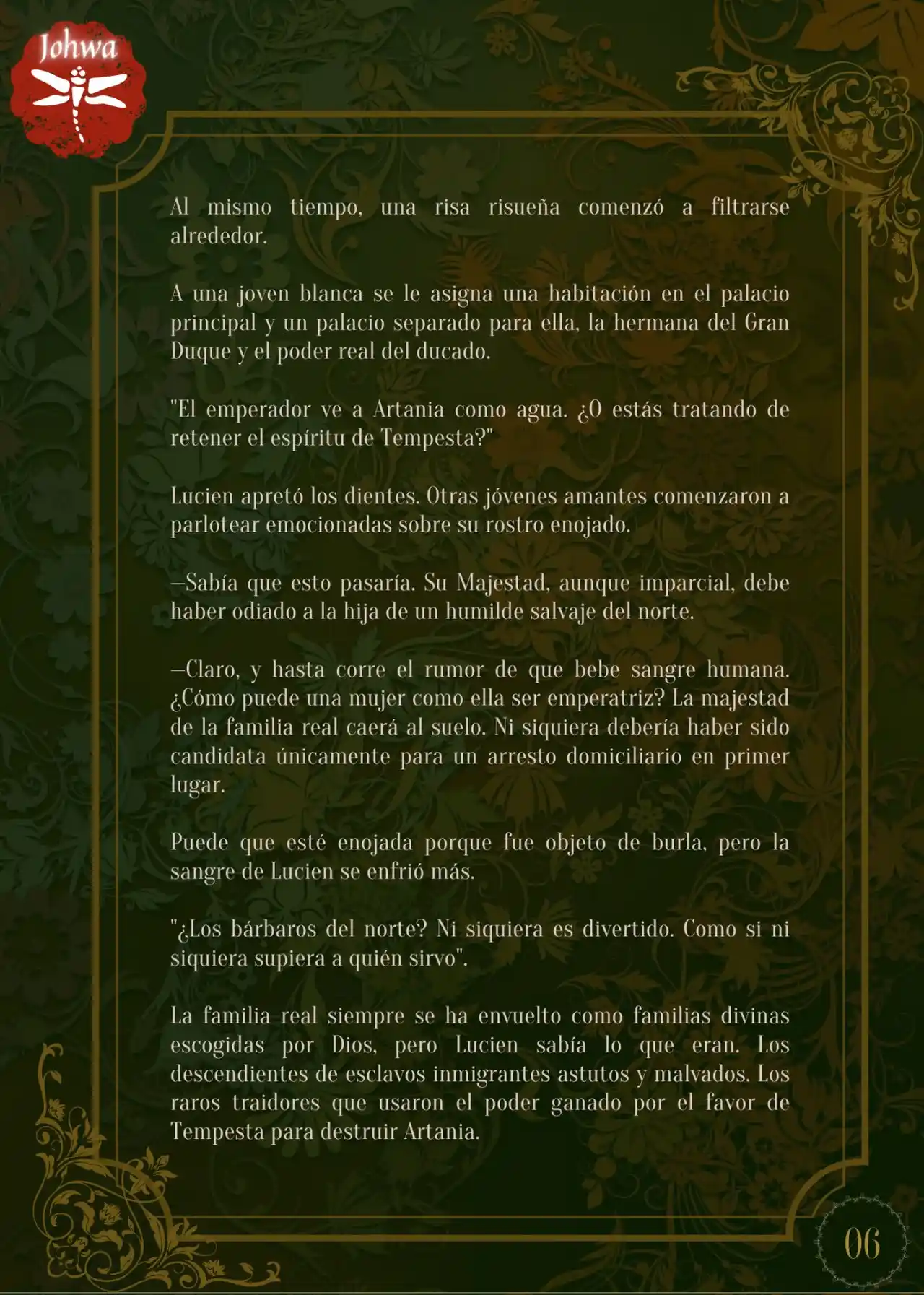 Noche Sin Rostro (Novela) - Capítulo 5 - Página 8 - LectorTMOo