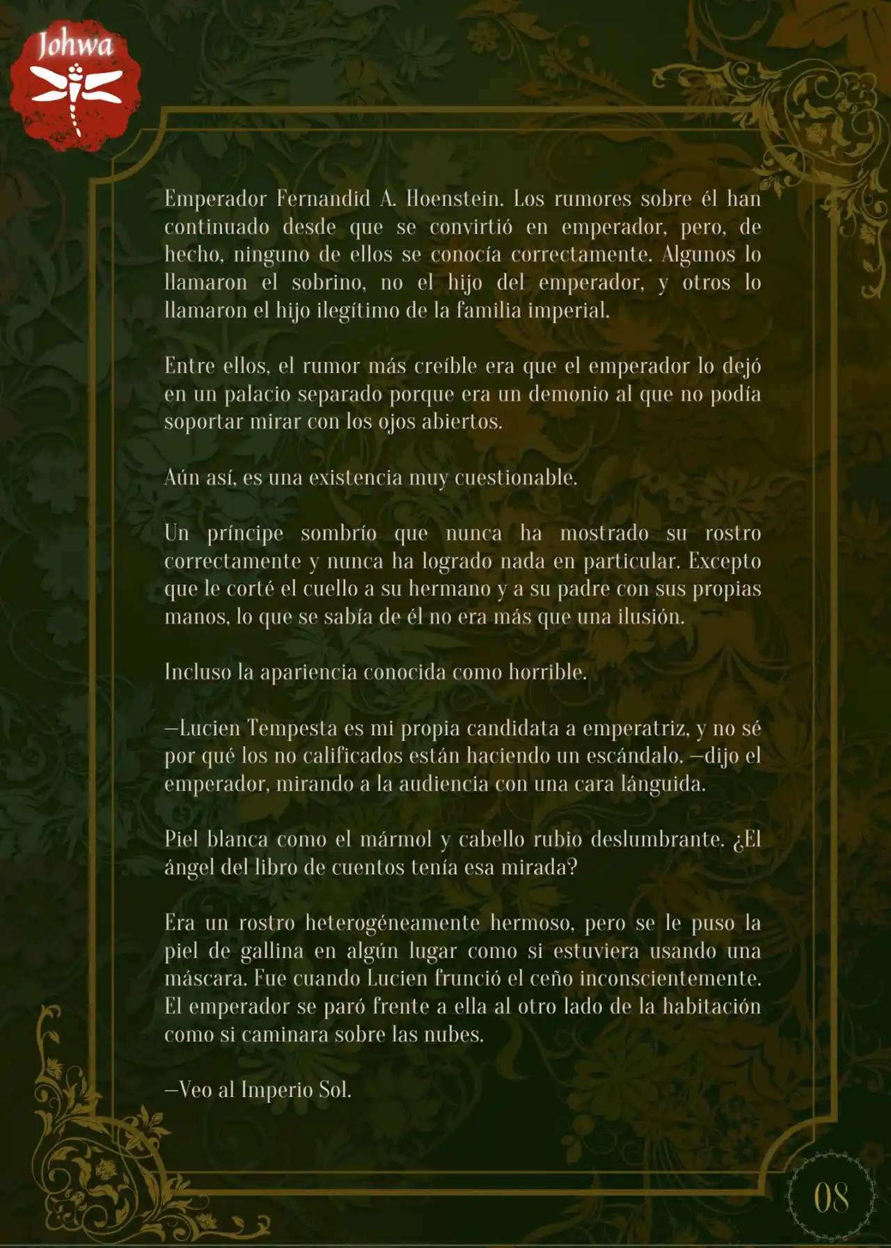 Noche Sin Rostro (Novela) - Capítulo 5 - Página 10 - LectorTMOo