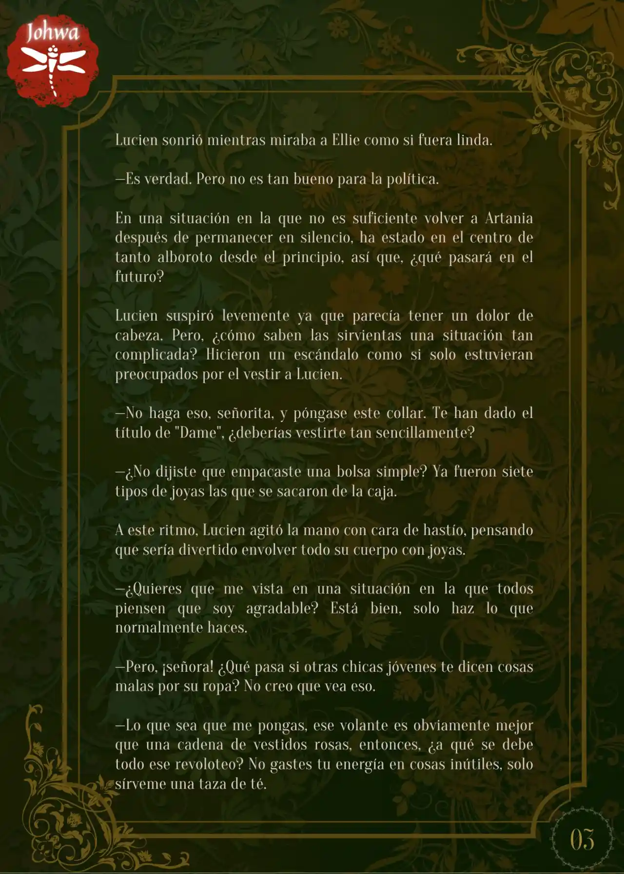 Noche Sin Rostro (Novela) - Capítulo 6 - Página 5 - LectorTMOo