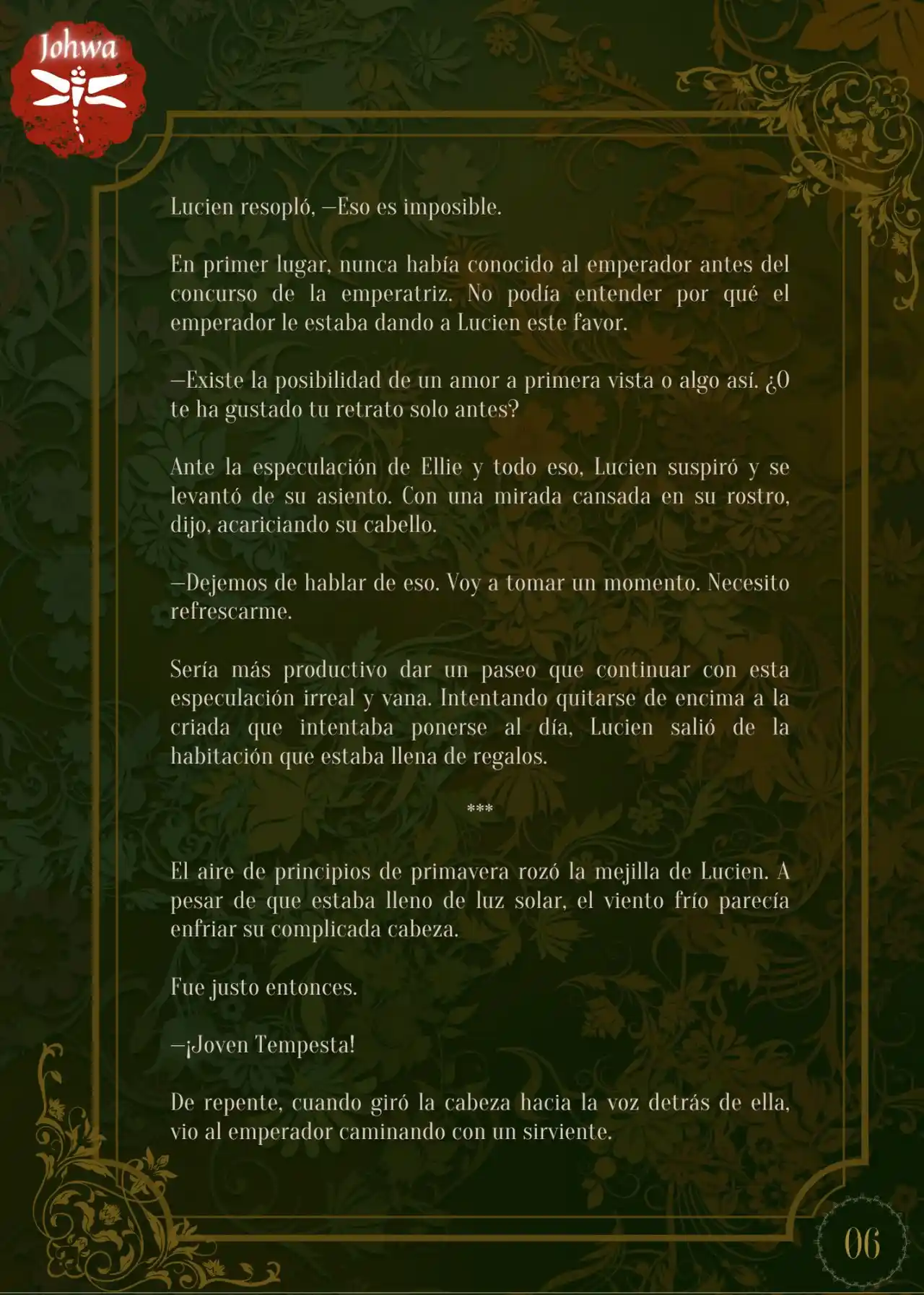 Noche Sin Rostro (Novela) - Capítulo 6 - Página 8 - LectorTMOo