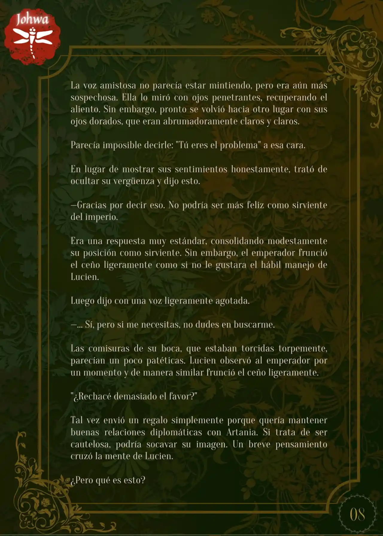 Noche Sin Rostro (Novela) - Capítulo 6 - Página 10 - LectorTMOo