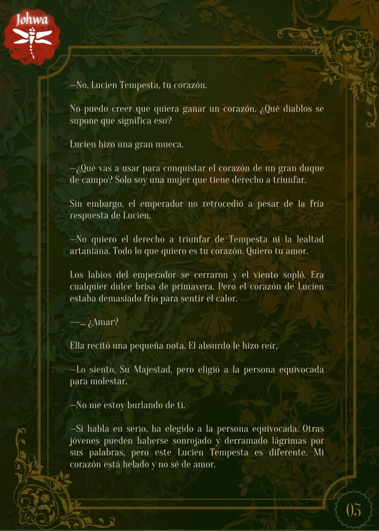 Noche Sin Rostro (Novela) - Capítulo 7 - Página 5 - LectorTMOo