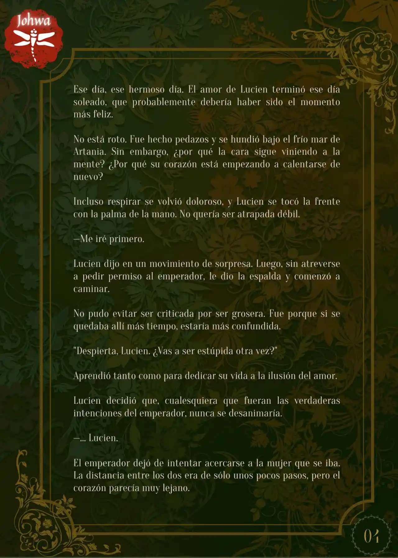 Noche Sin Rostro (Novela) - Capítulo 7 - Página 6 - LectorTMOo