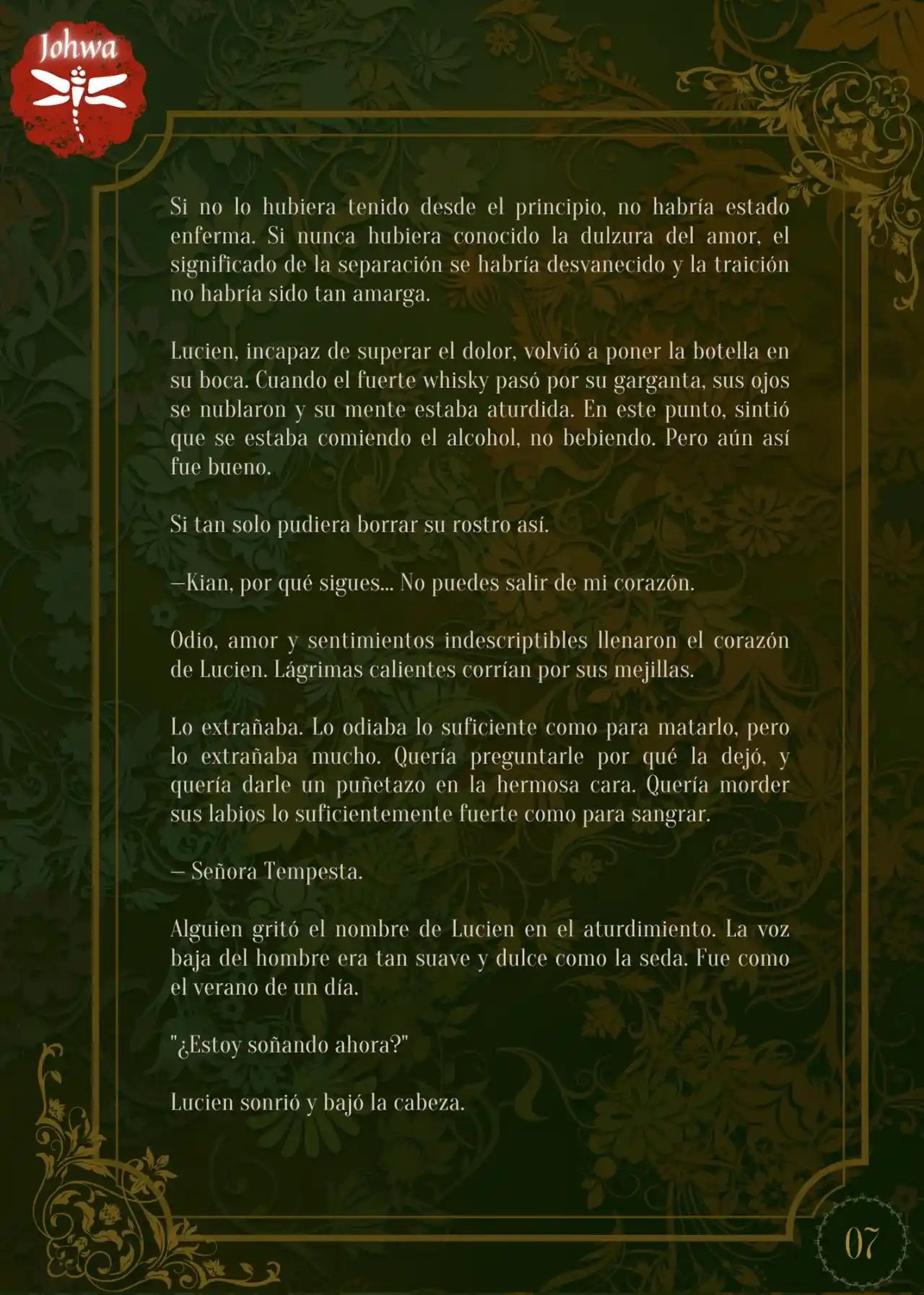 Noche Sin Rostro (Novela) - Capítulo 7 - Página 9 - LectorTMOo