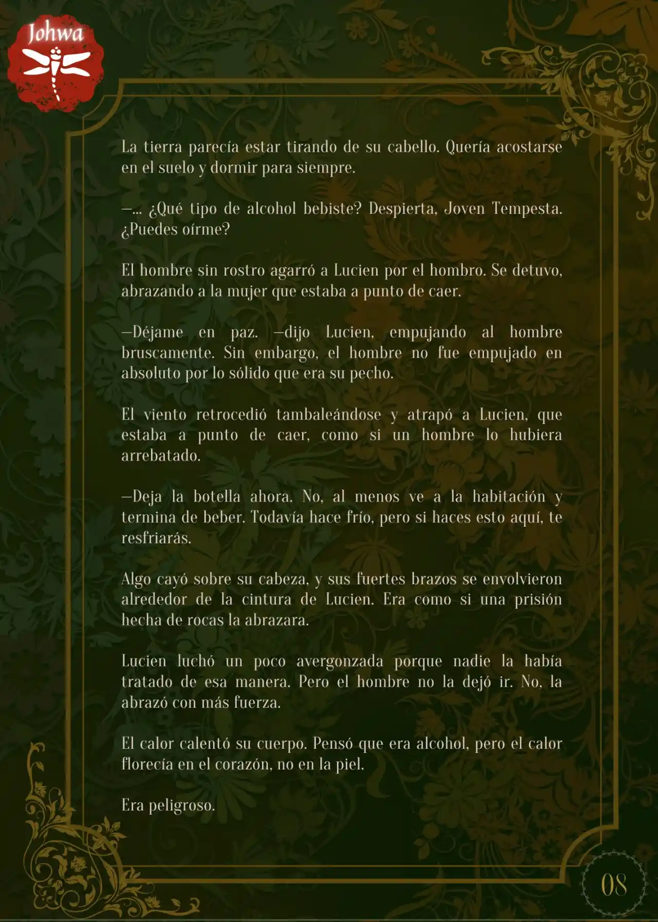 Noche Sin Rostro (Novela) - Capítulo 7 - Página 10 - LectorTMOo