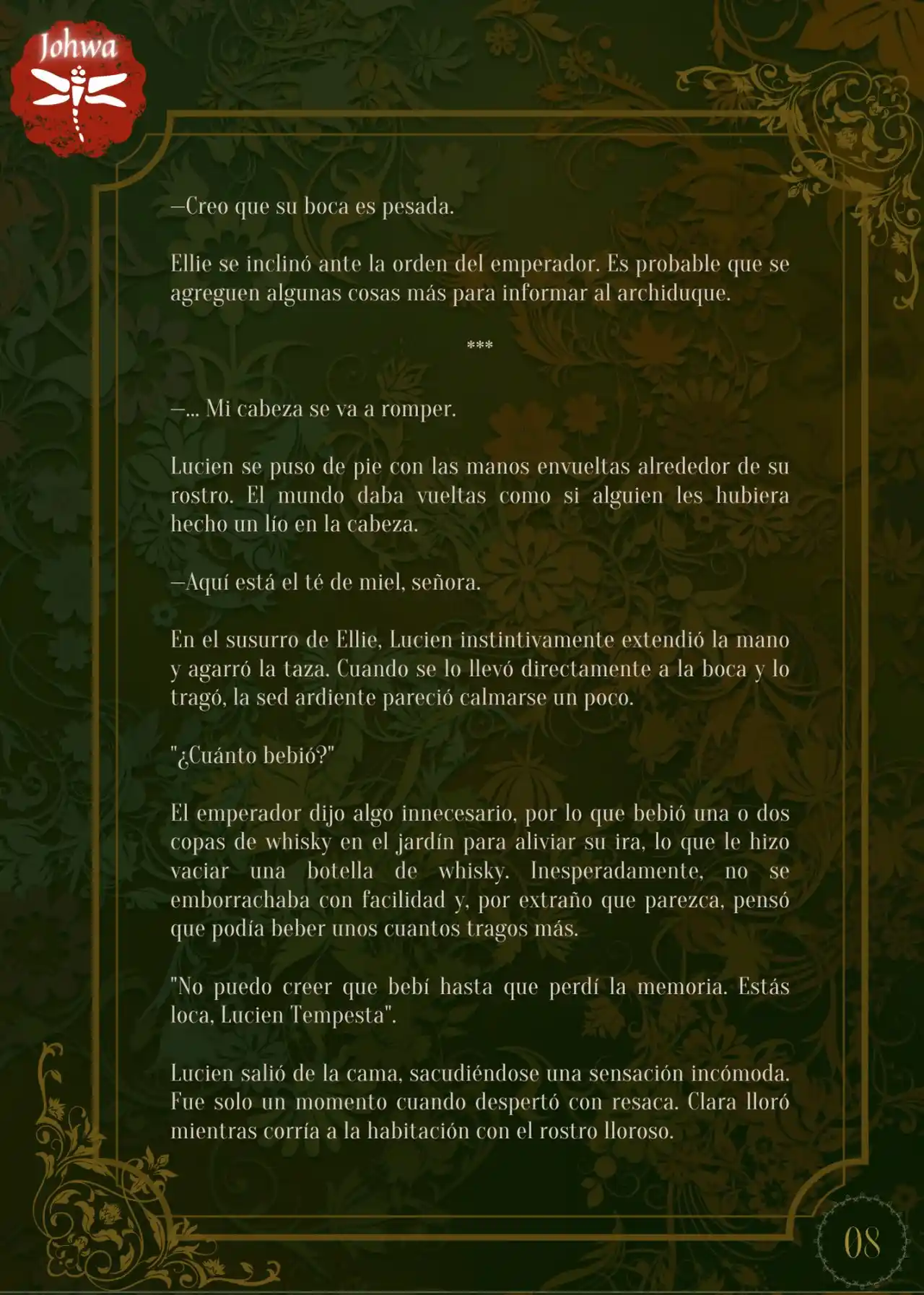 Noche Sin Rostro (Novela) - Capítulo 8 - Página 5 - LectorTMOo