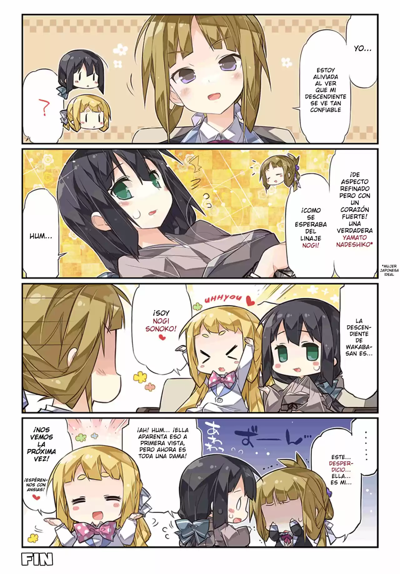 Nogi Wakaba Wa Yuusha De Aru: Web 4-Koma - Capítulo 1 - Página 3 - LectorTMOo