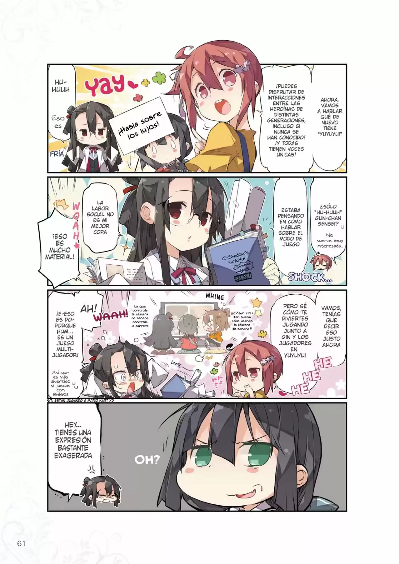 Nogi Wakaba Wa Yuusha De Aru: Web 4-Koma - Capítulo 11 - Página 2 - LectorTMOo