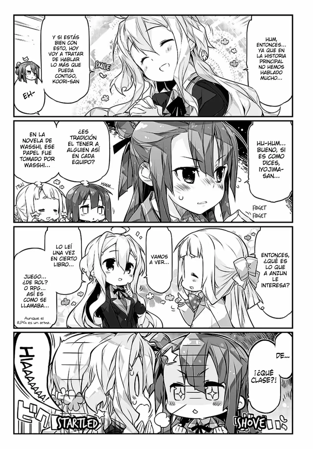Nogi Wakaba Wa Yuusha De Aru: Web 4-Koma - Capítulo 12 - Página 2 - LectorTMOo