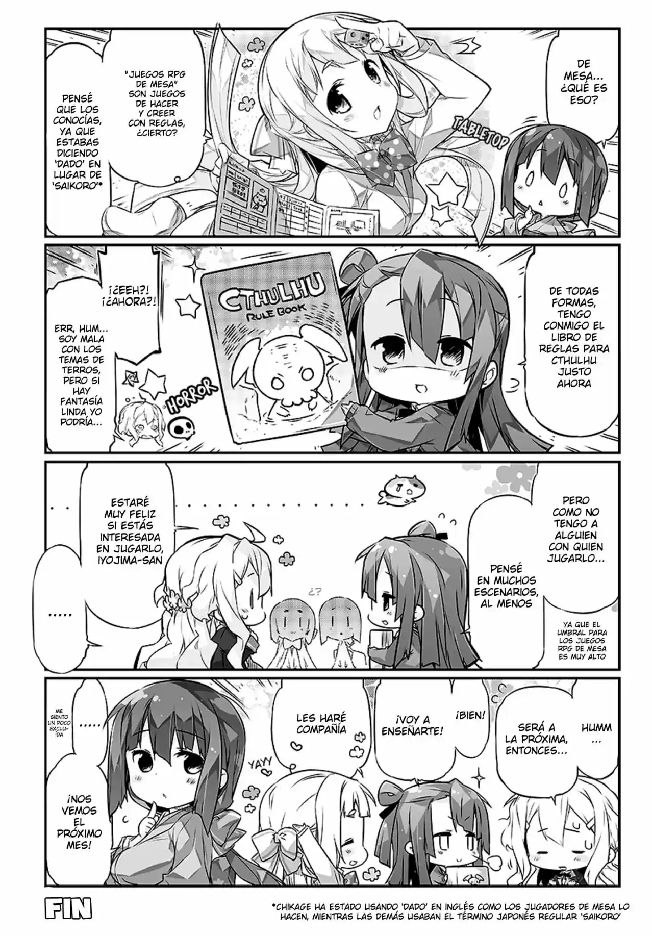 Nogi Wakaba Wa Yuusha De Aru: Web 4-Koma - Capítulo 12 - Página 3 - LectorTMOo