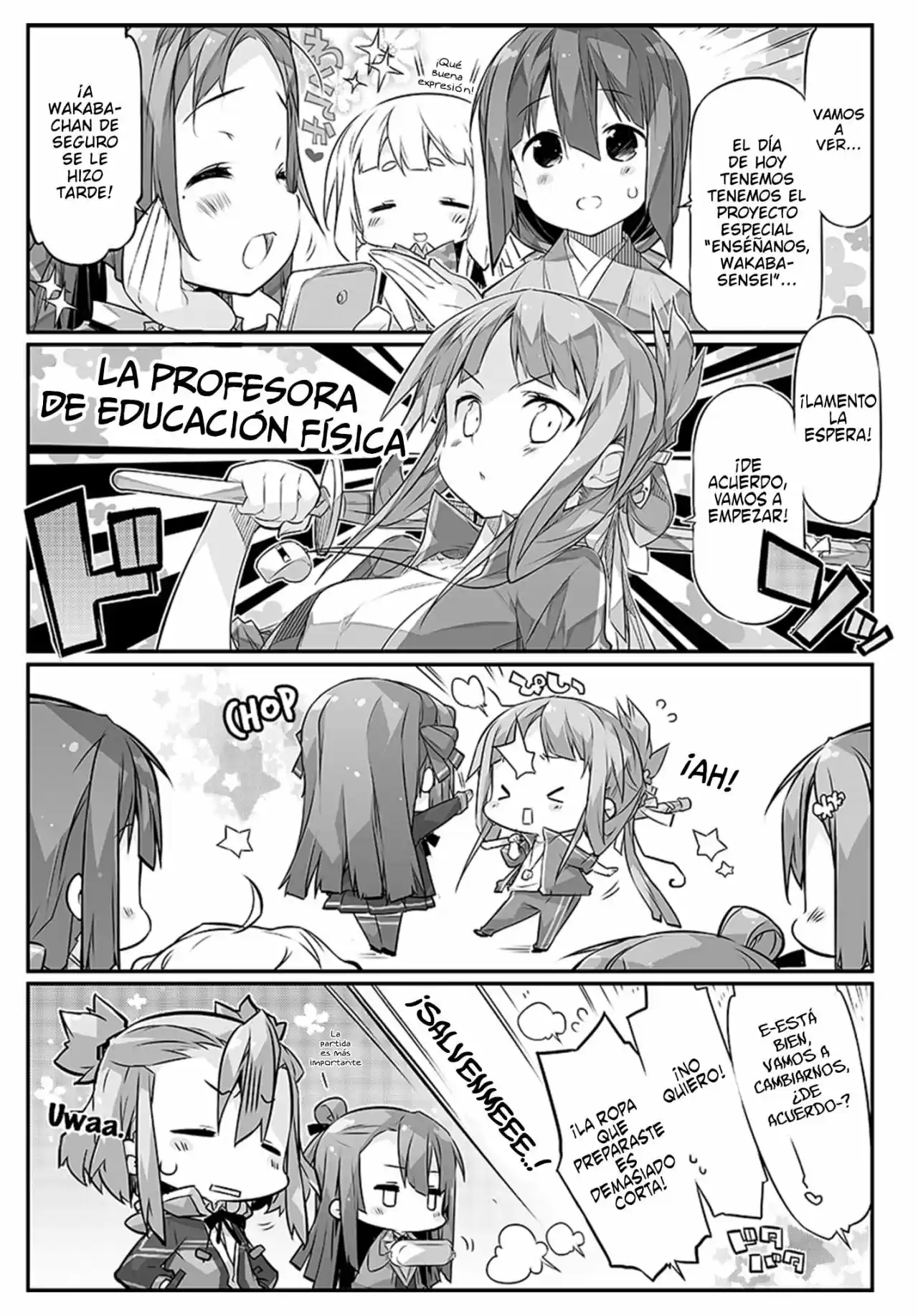Nogi Wakaba Wa Yuusha De Aru: Web 4-Koma - Capítulo 15 - Página 1 - LectorTMOo