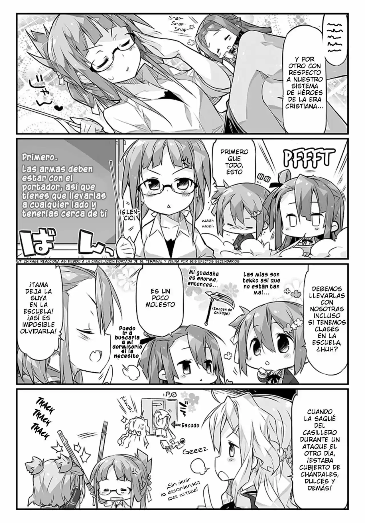Nogi Wakaba Wa Yuusha De Aru: Web 4-Koma - Capítulo 15 - Página 2 - LectorTMOo