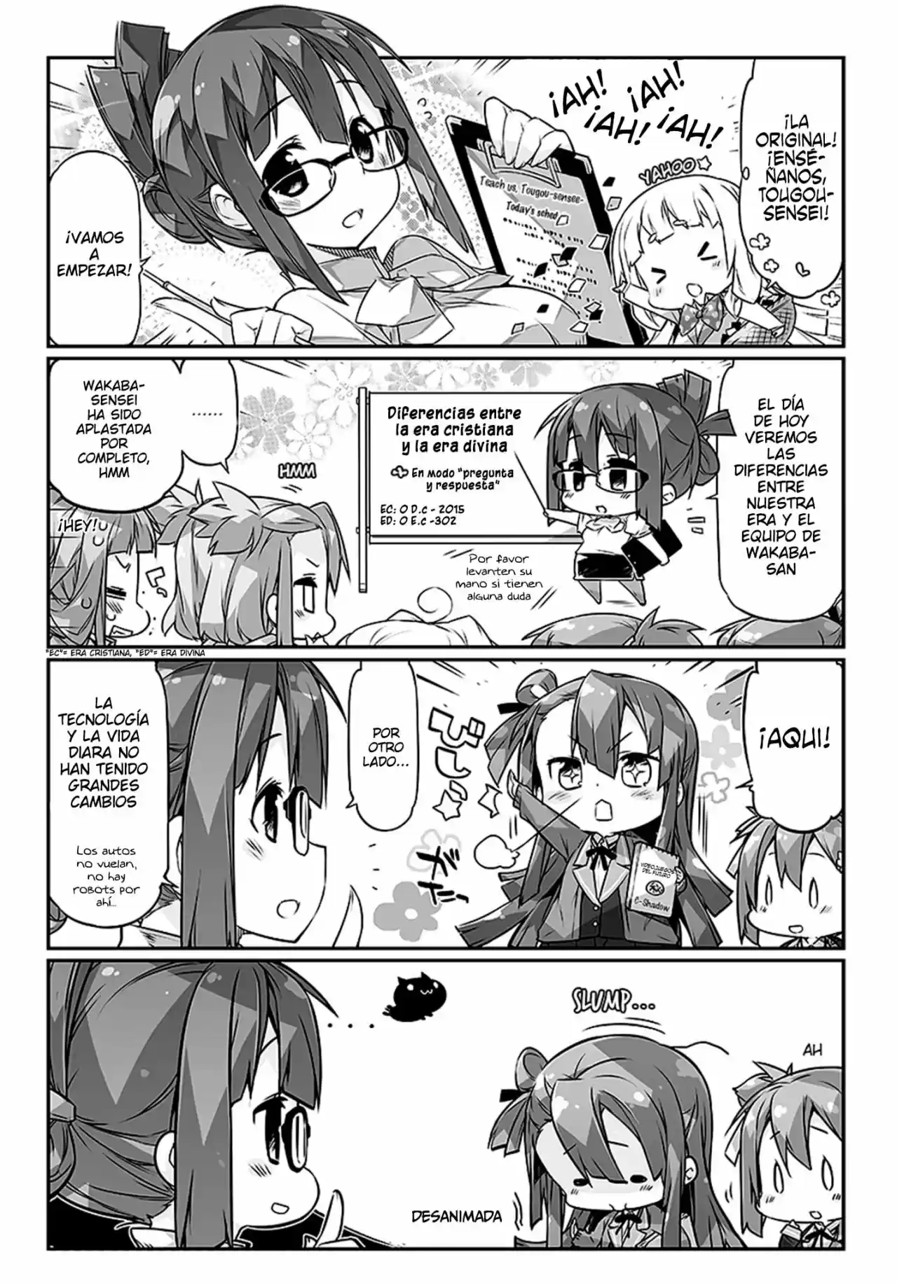 Nogi Wakaba Wa Yuusha De Aru: Web 4-Koma - Capítulo 16 - Página 1 - LectorTMOo