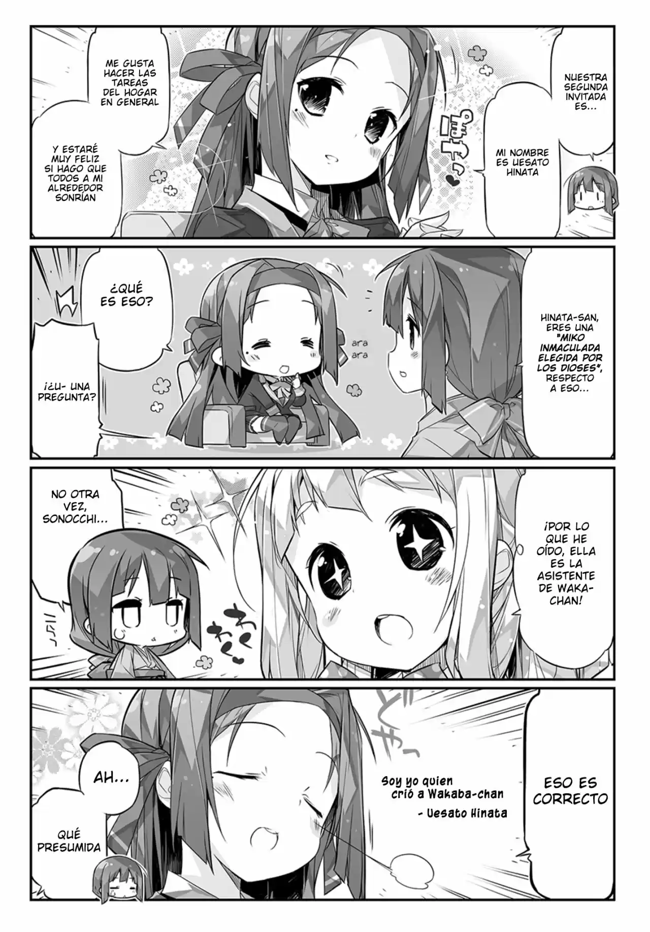 Nogi Wakaba Wa Yuusha De Aru: Web 4-Koma - Capítulo 2 - Página 1 - LectorTMOo