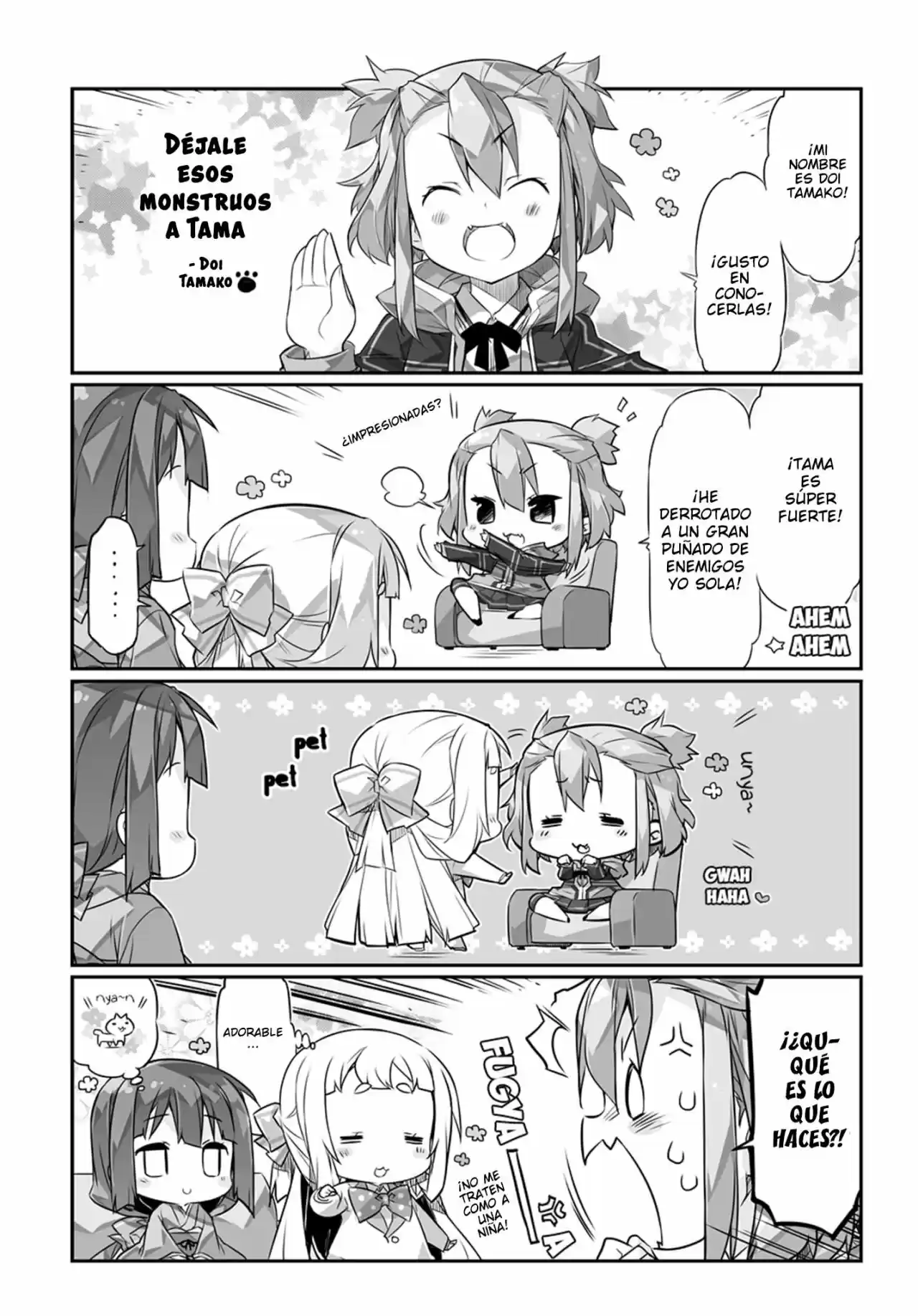 Nogi Wakaba Wa Yuusha De Aru: Web 4-Koma - Capítulo 3 - Página 1 - LectorTMOo