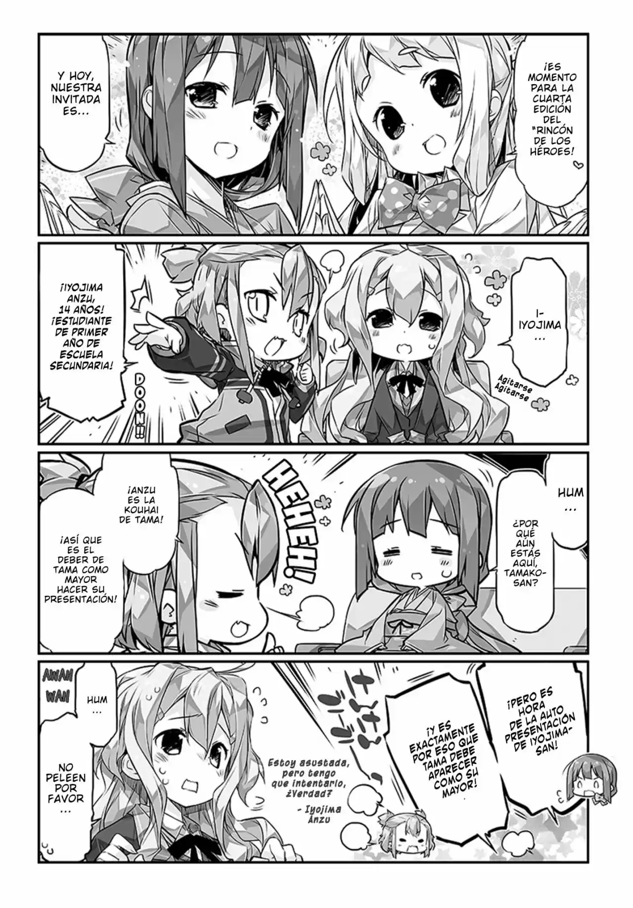 Nogi Wakaba Wa Yuusha De Aru: Web 4-Koma - Capítulo 4 - Página 1 - LectorTMOo