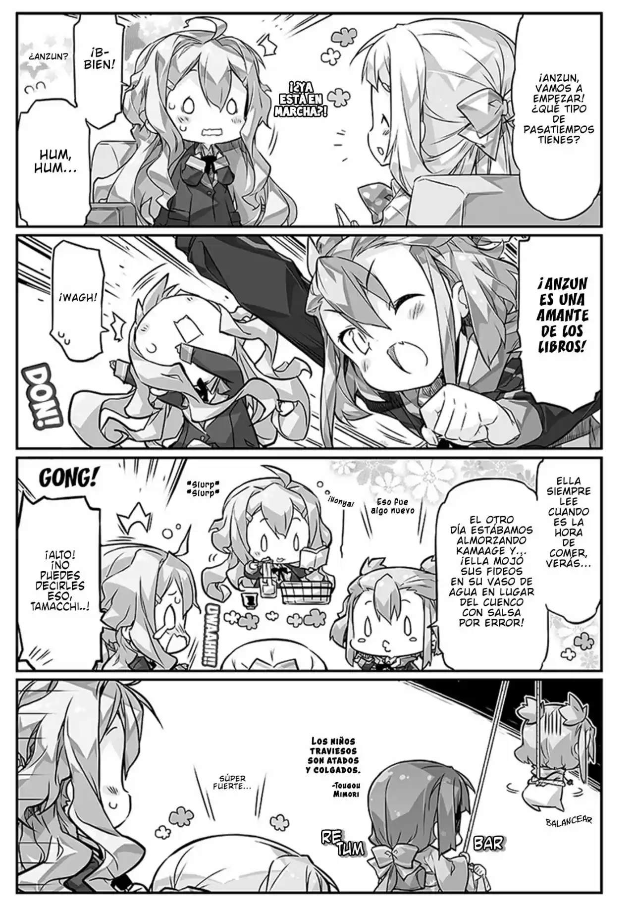 Nogi Wakaba Wa Yuusha De Aru: Web 4-Koma - Capítulo 4 - Página 2 - LectorTMOo