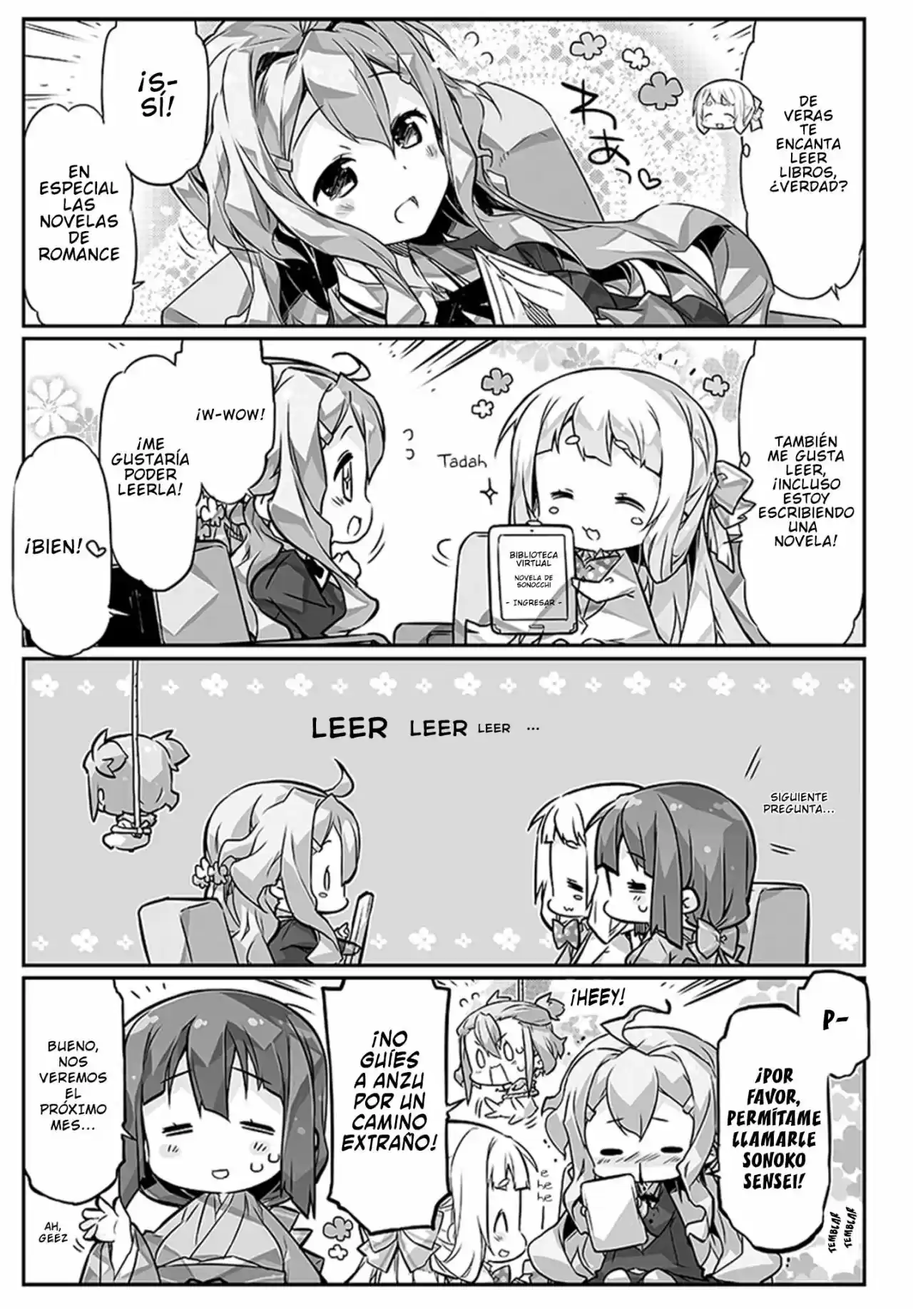 Nogi Wakaba Wa Yuusha De Aru: Web 4-Koma - Capítulo 4 - Página 3 - LectorTMOo