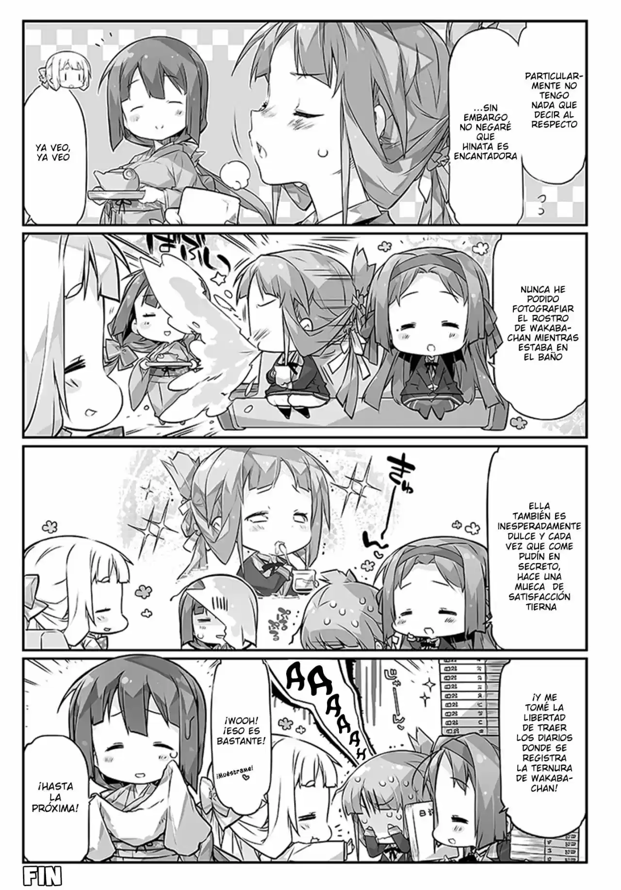 Nogi Wakaba Wa Yuusha De Aru: Web 4-Koma - Capítulo 7 - Página 3 - LectorTMOo