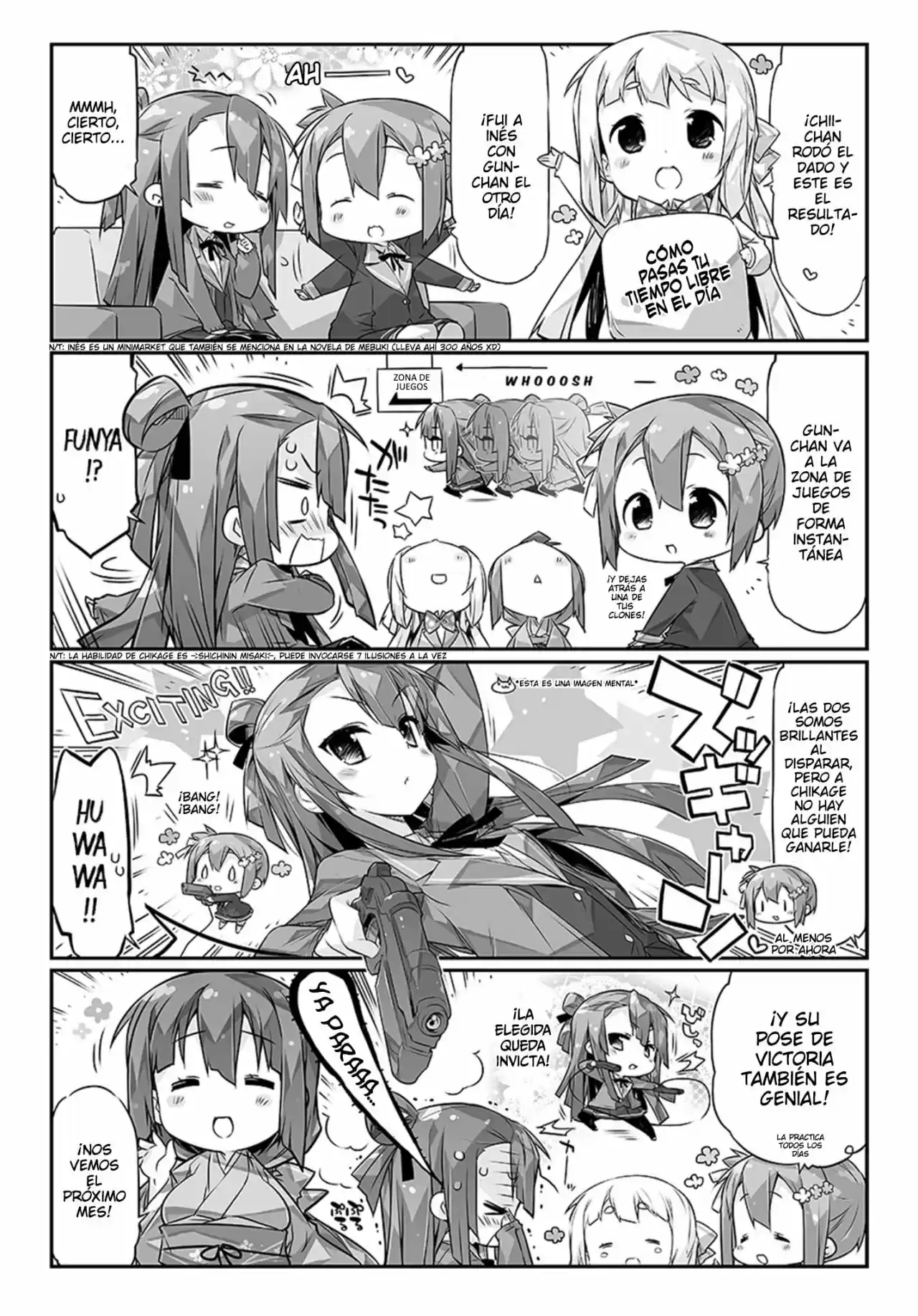 Nogi Wakaba Wa Yuusha De Aru: Web 4-Koma - Capítulo 9 - Página 3 - LectorTMOo