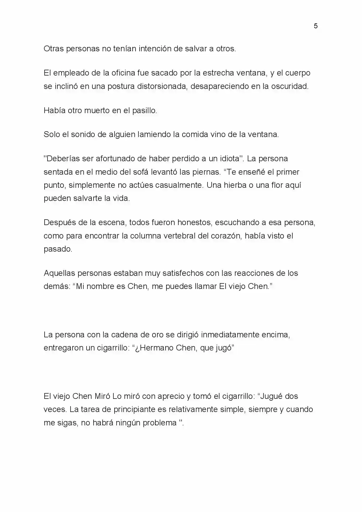 Non-Human - Capítulo 1 - Página 5 - LectorTMOo