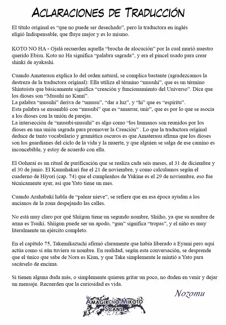 Noragami - Capítulo 76 - Página 43 - LectorTMOo
