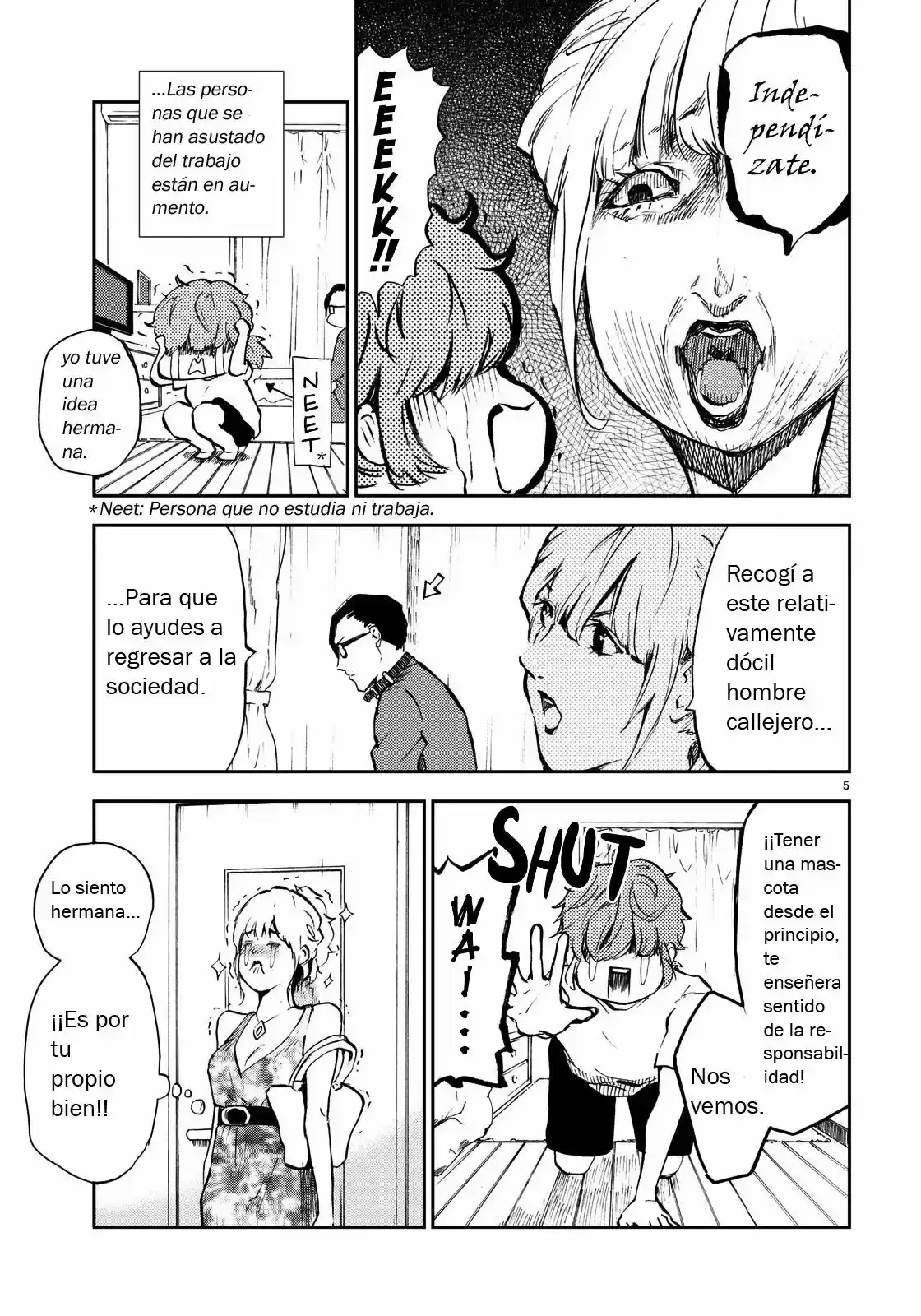 Norariiman To NEET Nee-chan - Capítulo 1 - Página 5 - LectorTMOo