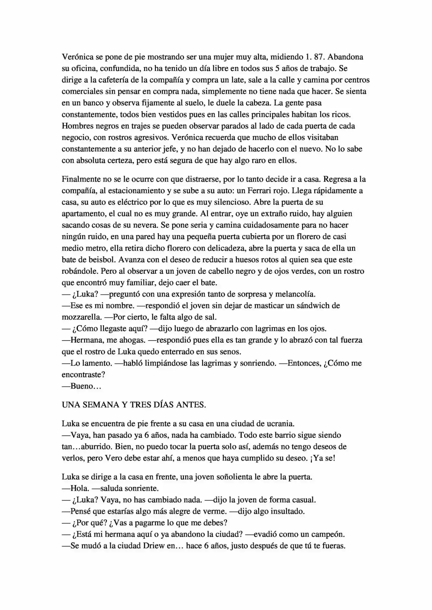 Normal City (Novela) - Capítulo 1 - Página 6 - LectorTMOo