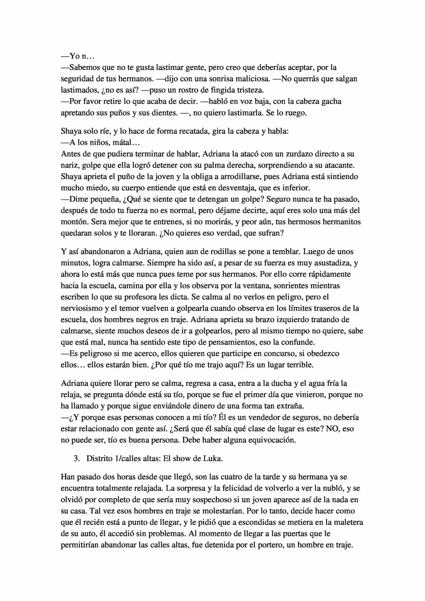 Normal City (Novela) - Capítulo 2 - Página 5 - LectorTMOo